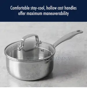 Henckels Clad H3 12-Pc Induction Pot and Pan Set, Stainless Steel.