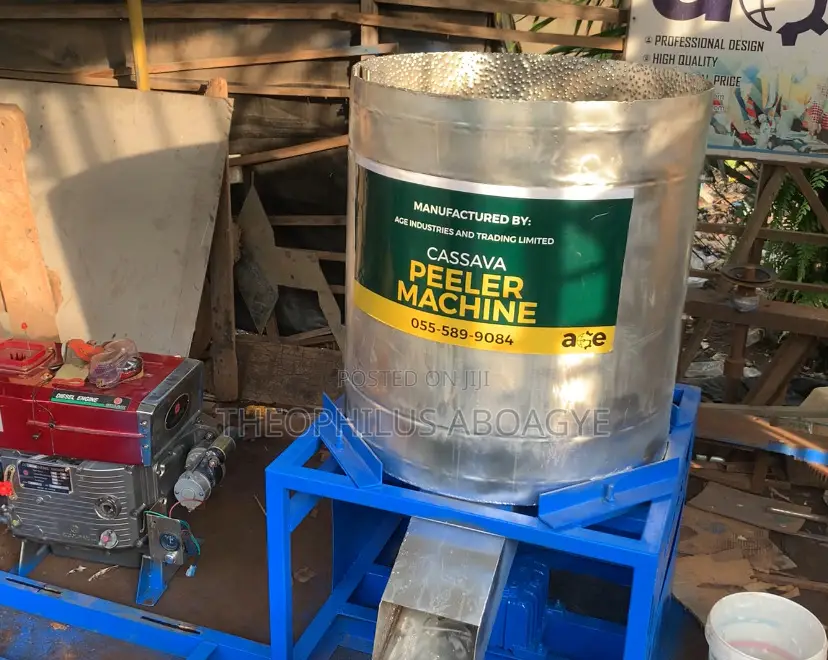 Cassava Peeler Machine