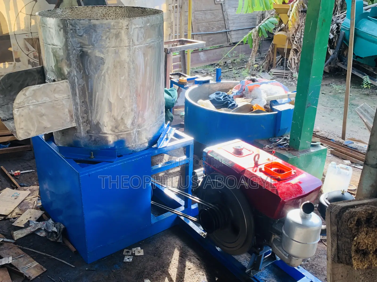Cassava Peeler Machine