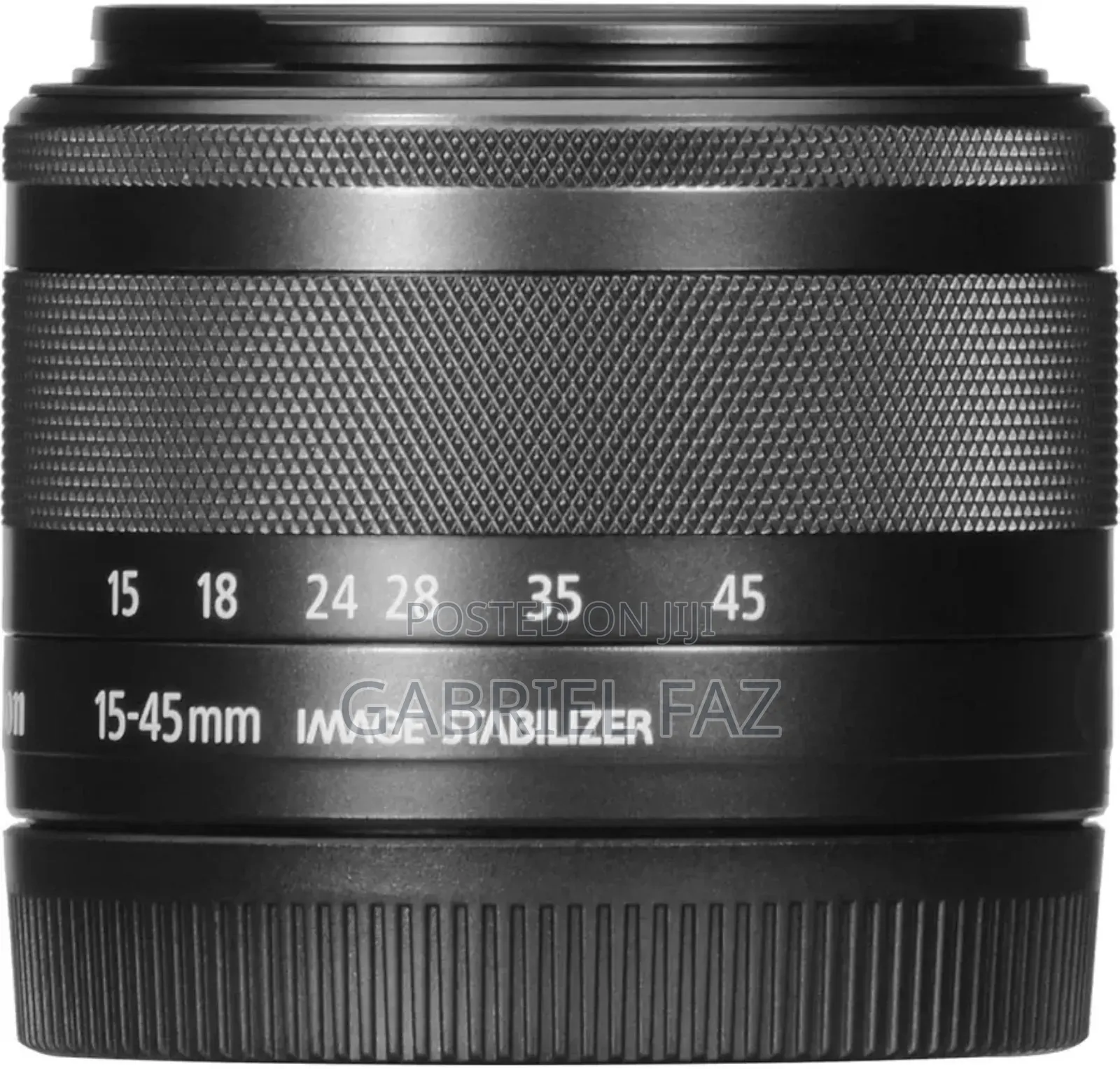 Canon Ef-M 15-45mm F/3.5-6.3 Image Stabilizer Stmzoom Lens+Case +Wiper