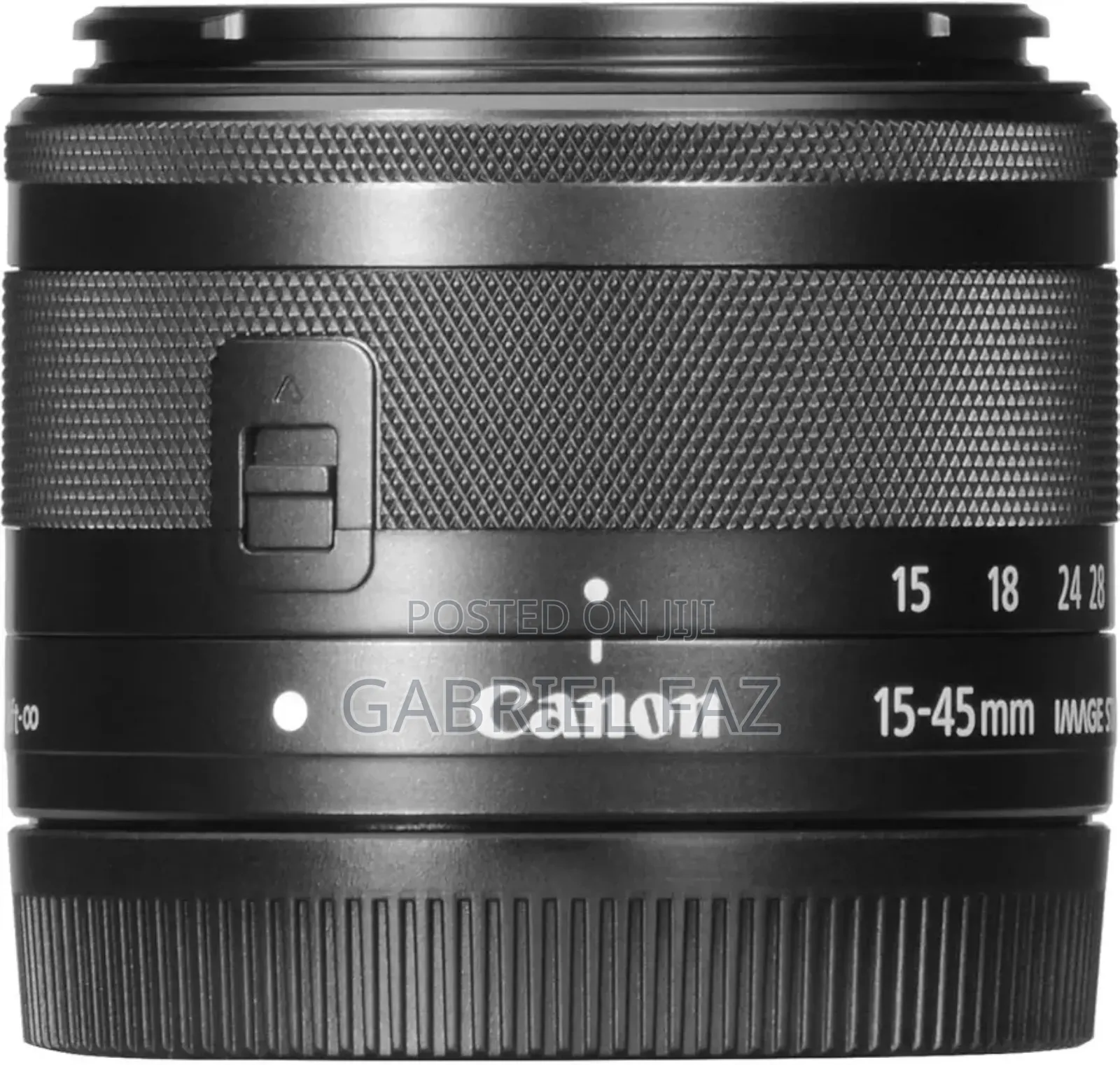 Canon Ef-M 15-45mm F/3.5-6.3 Image Stabilizer Stmzoom Lens+Case +Wiper