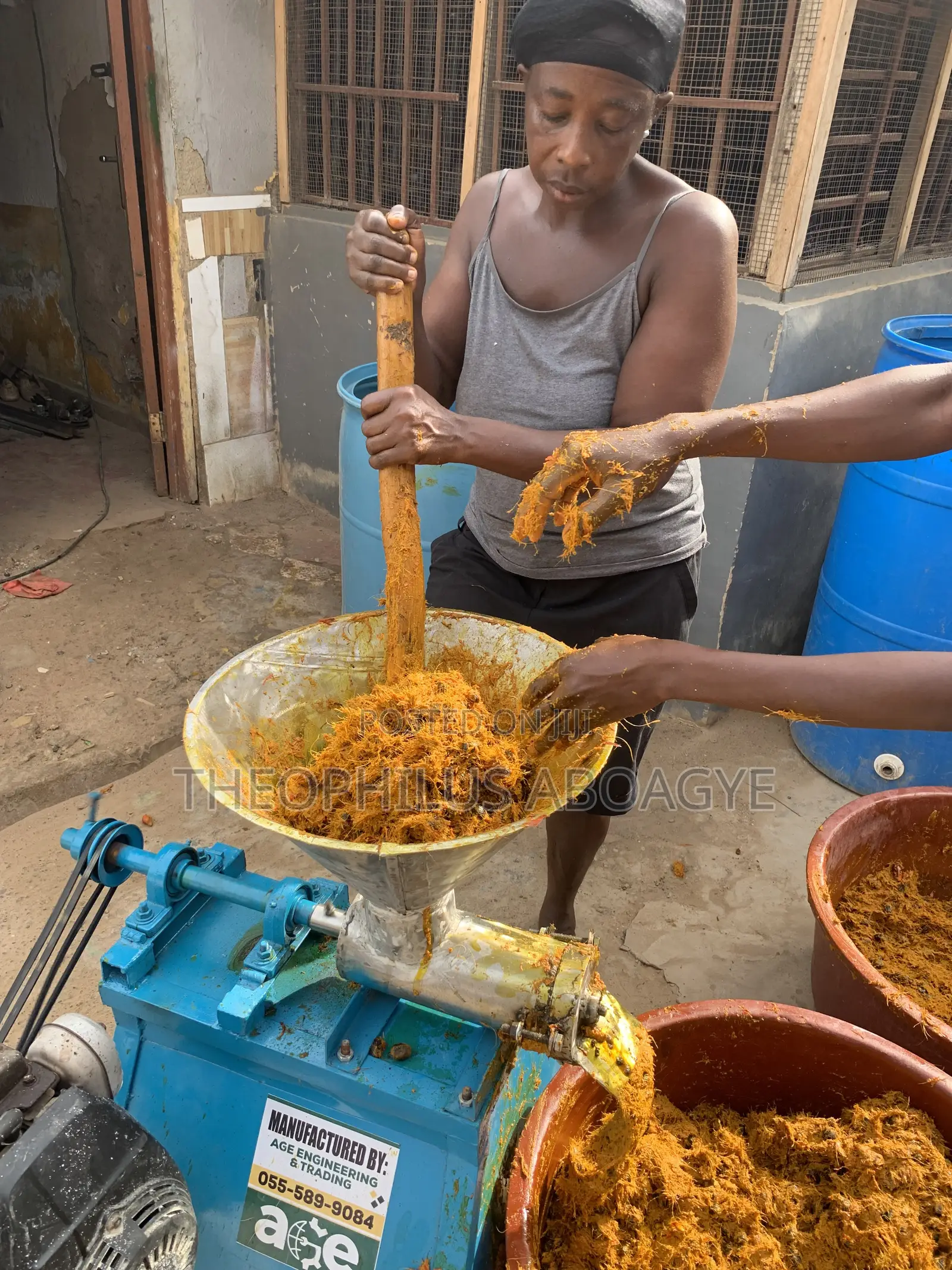 Palm Fruit Mill Machine