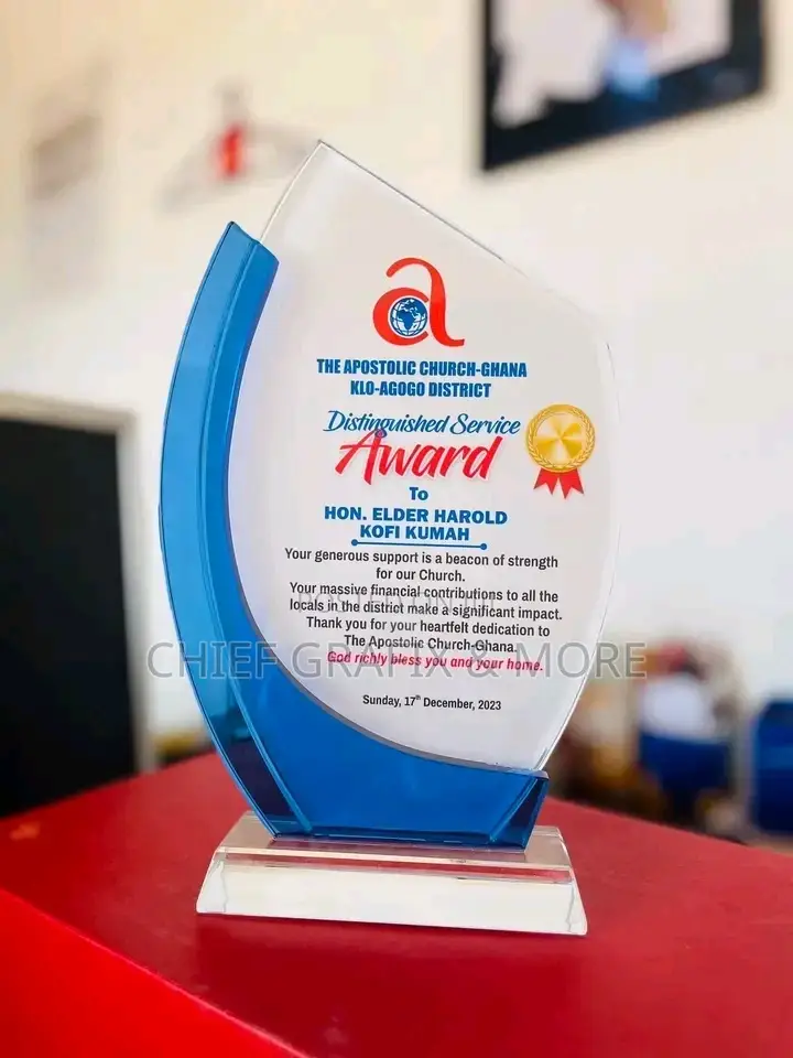 Awards Plaques at More