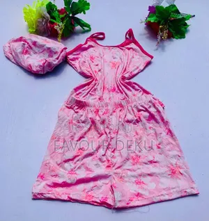 2 Piece Comfortable Night Wear With Cap.