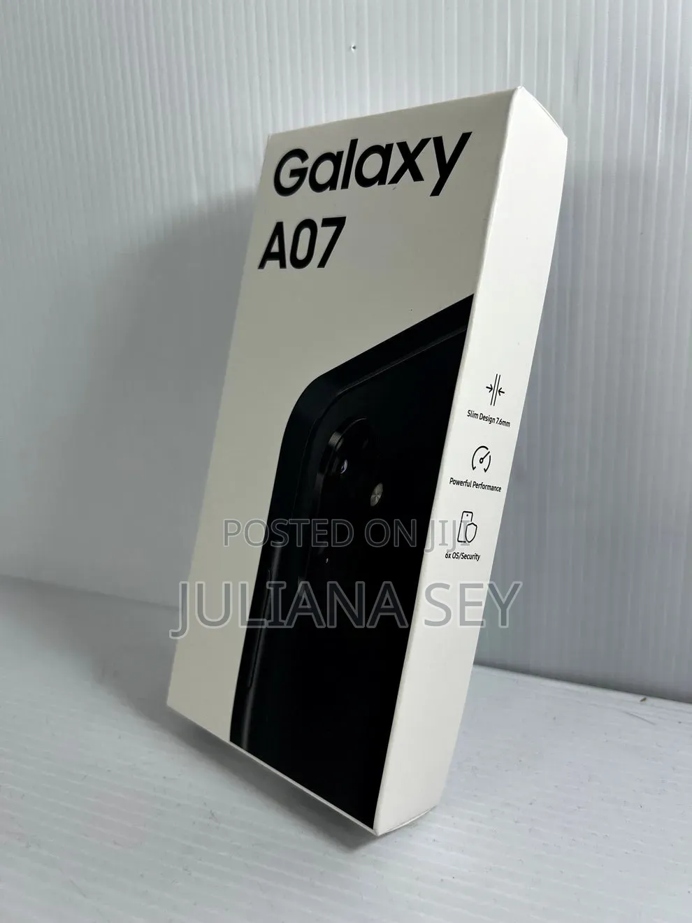 New Samsung Galaxy A07 256 GB Black