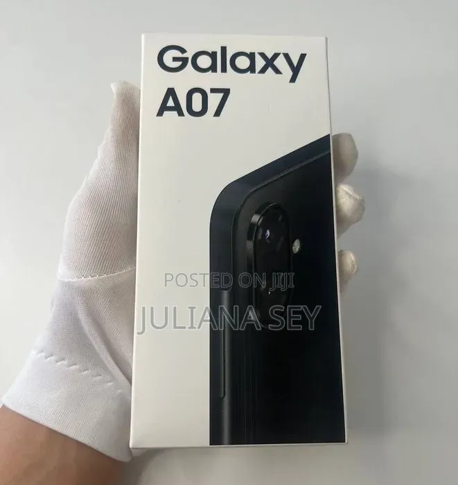 New Samsung Galaxy A07 256 GB Black