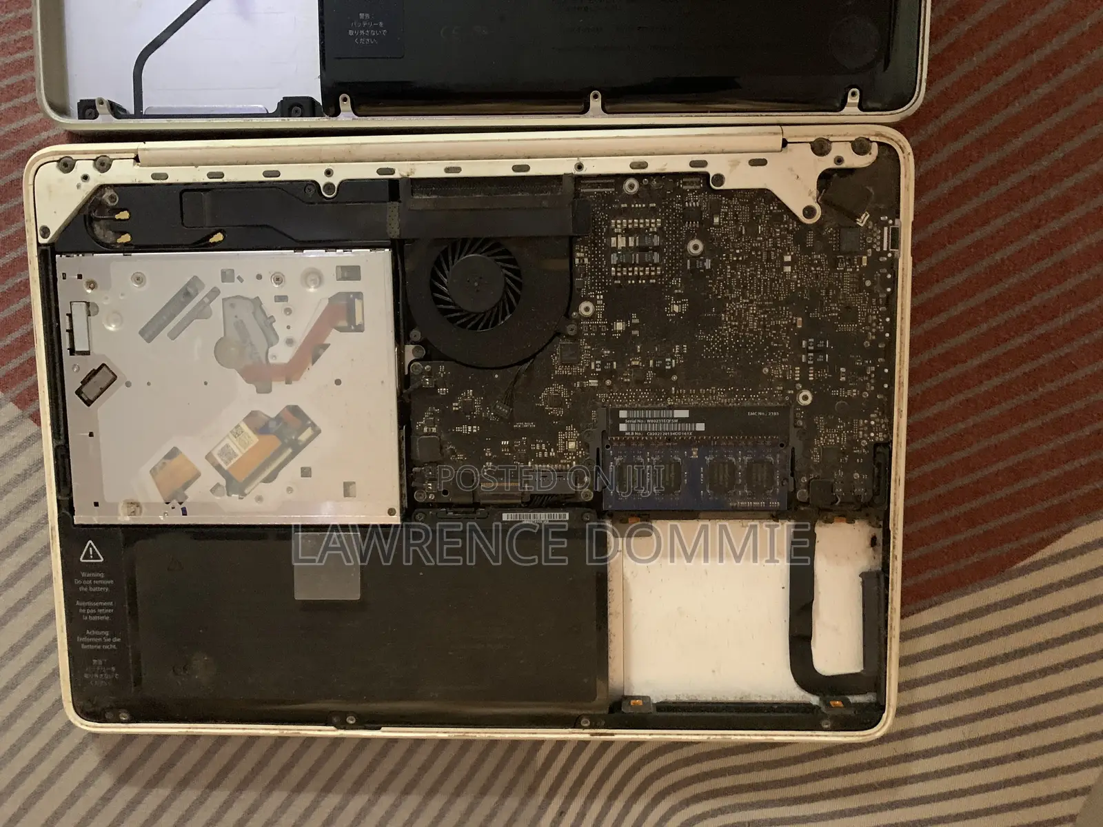 Laptop Apple MacBook 2010 1GB HDD 256GB