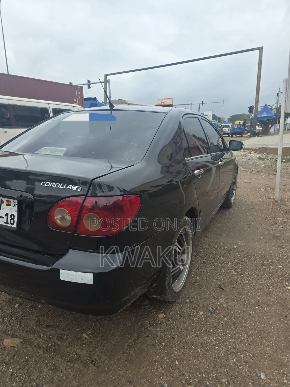 Toyota Corolla 2007 Black
