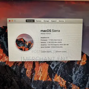 Laptop Apple MacBook Air 2011 4GB Intel Core i5 SSD 128GB