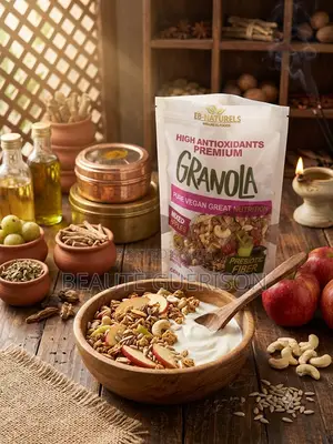 High Antioxidant Premium Granola With Apples,Cashews,Sunflower Seeds