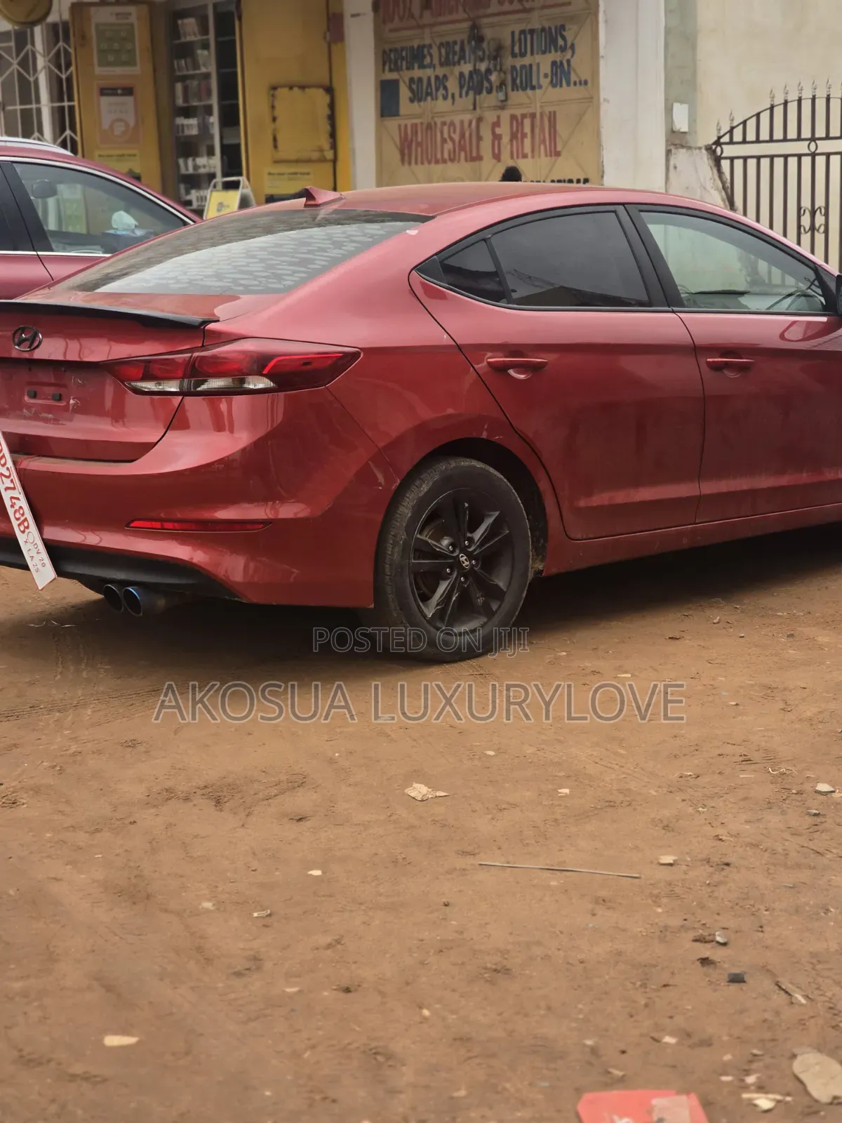 Hyundai Elantra 2017 Red