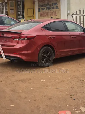 Hyundai Elantra 2017 Red