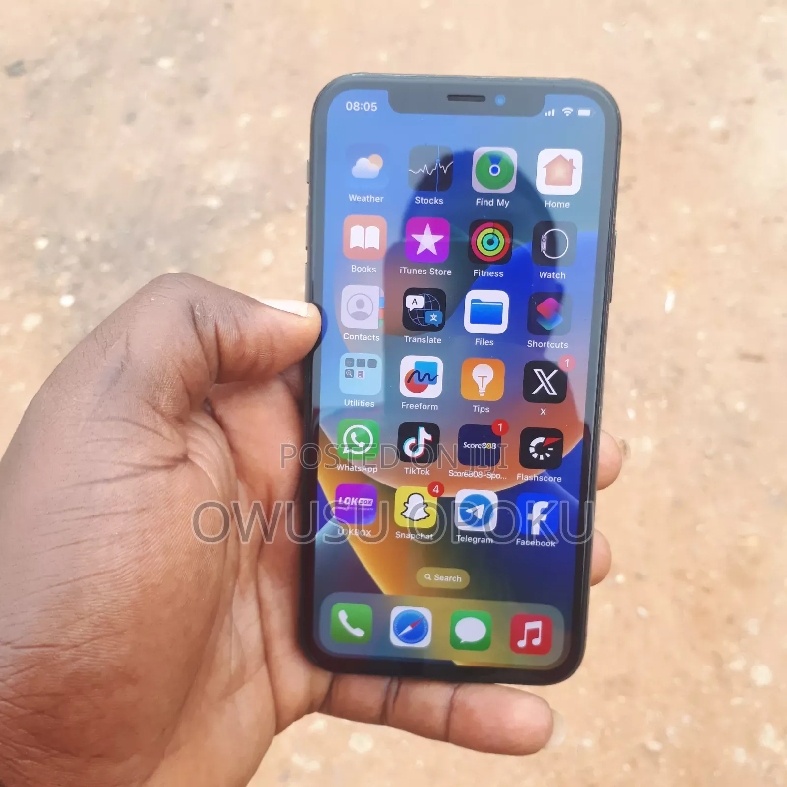 Apple iPhone X 64 GB Black