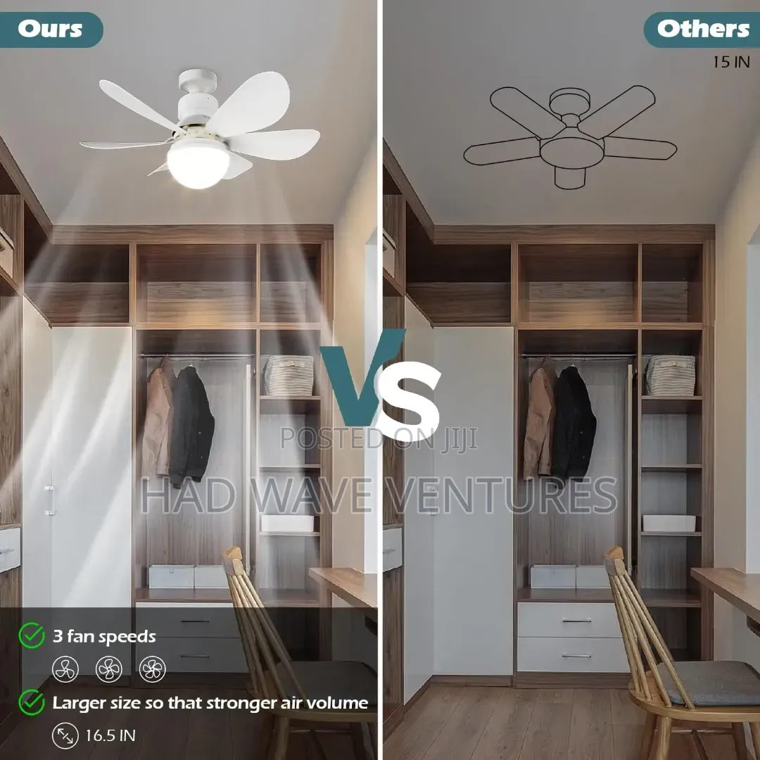 Mini Fan With Light