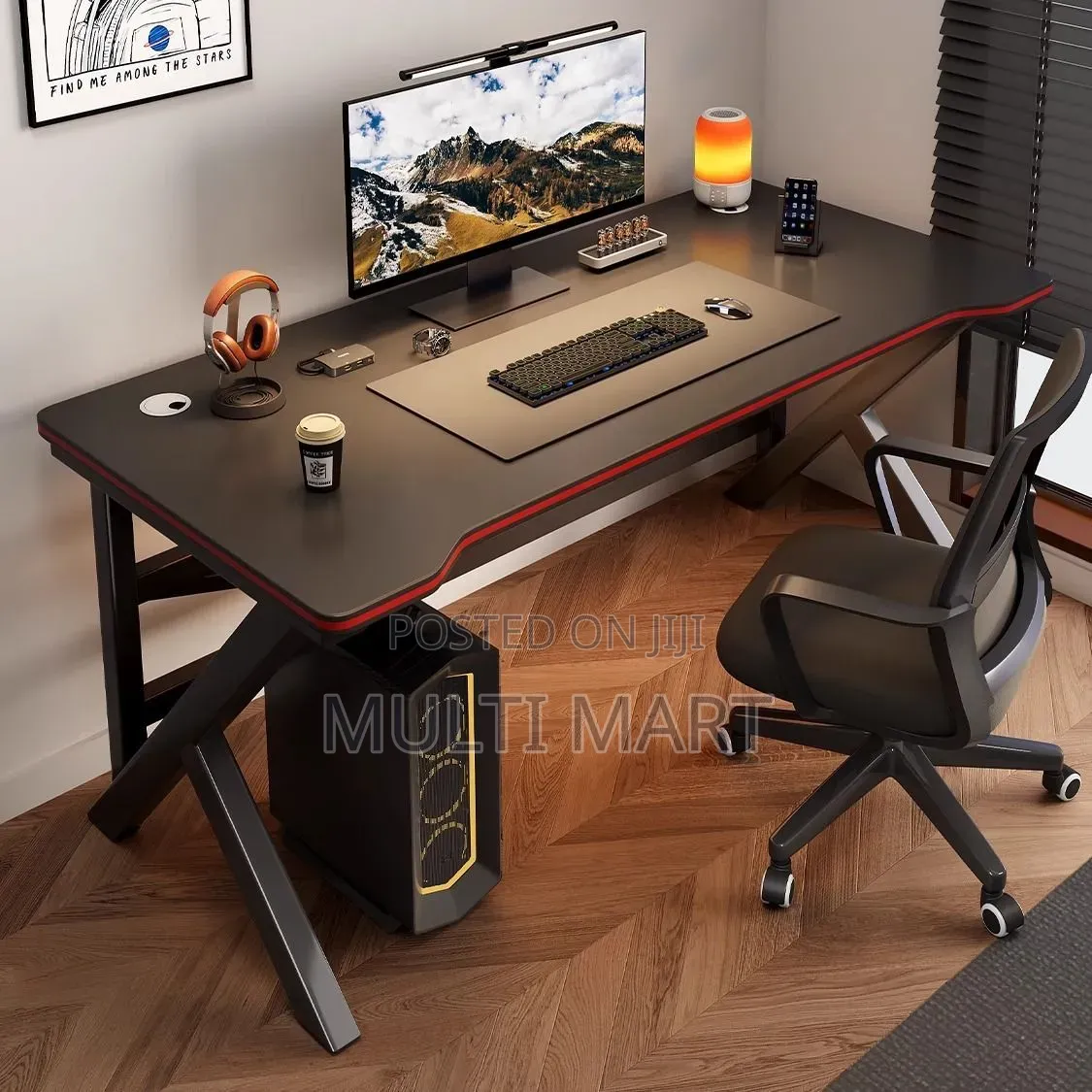 Executive Ergonomic Gaming Office Home Computer Desk