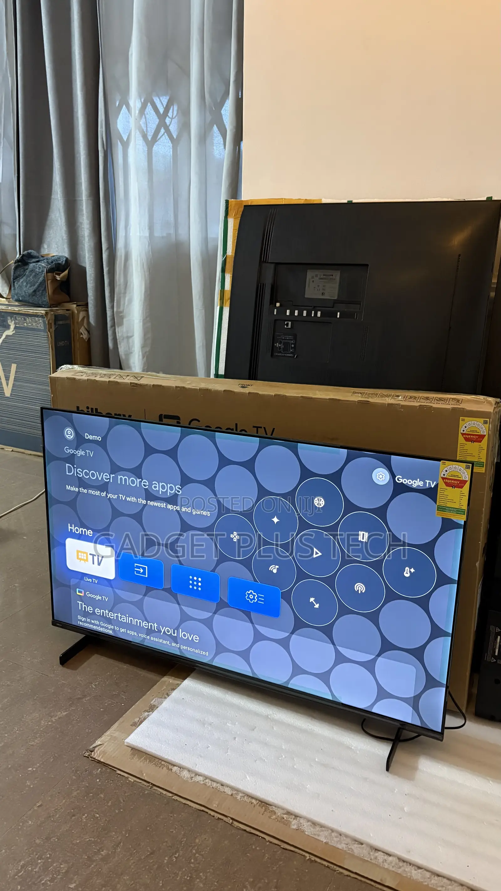 2026 50” Hilbery Qled+ Google Tv