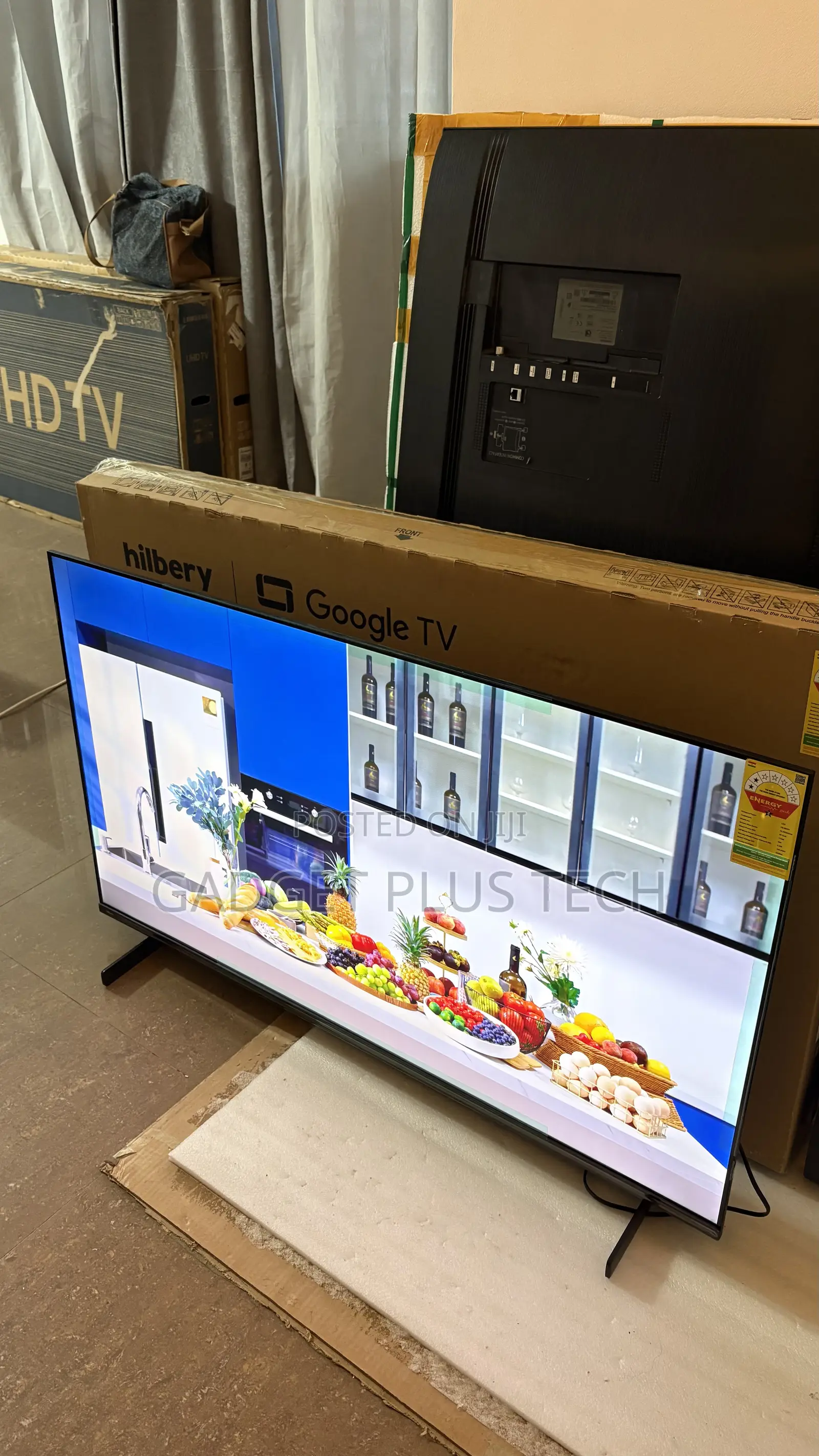 2026 50” Hilbery Qled+ Google Tv