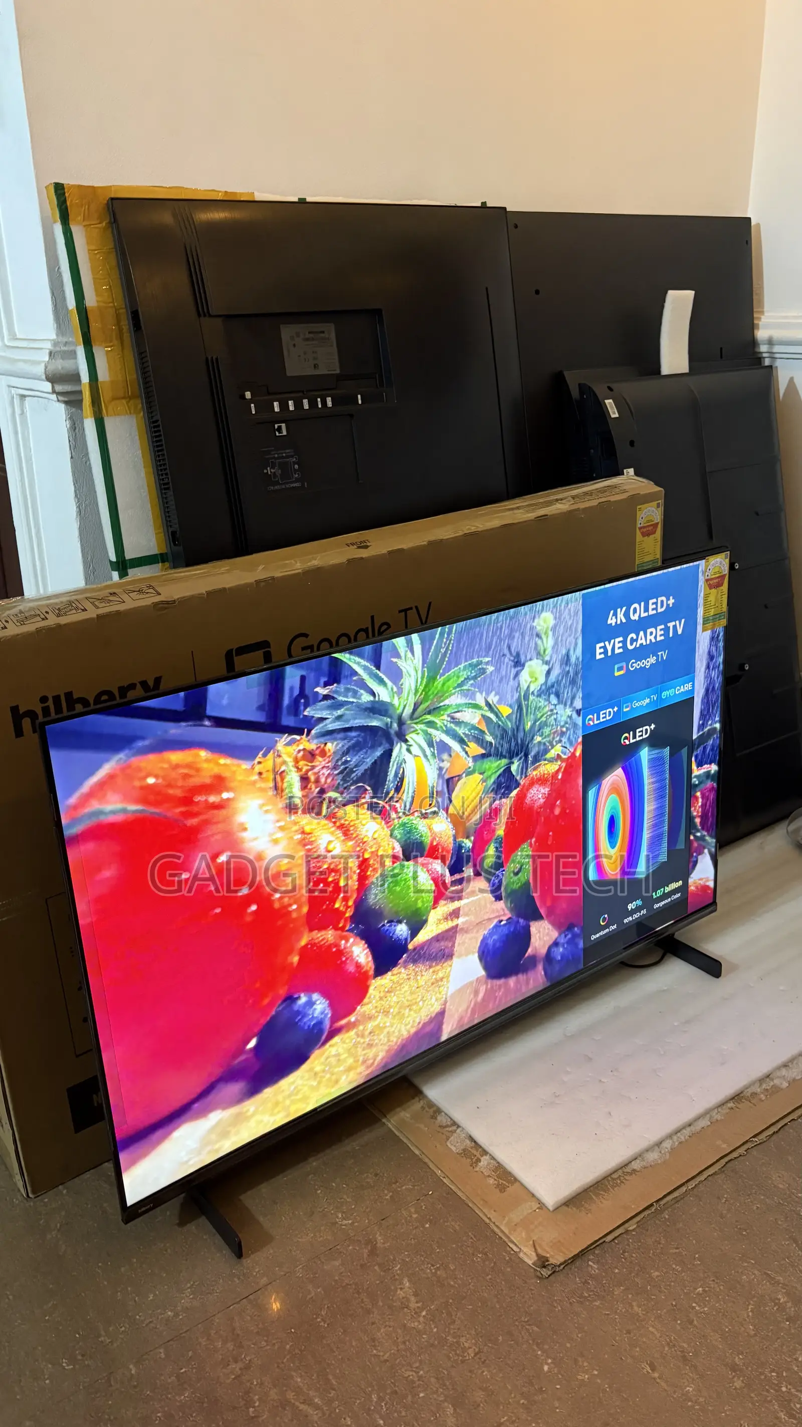 2026 50” Hilbery Qled+ Google Tv