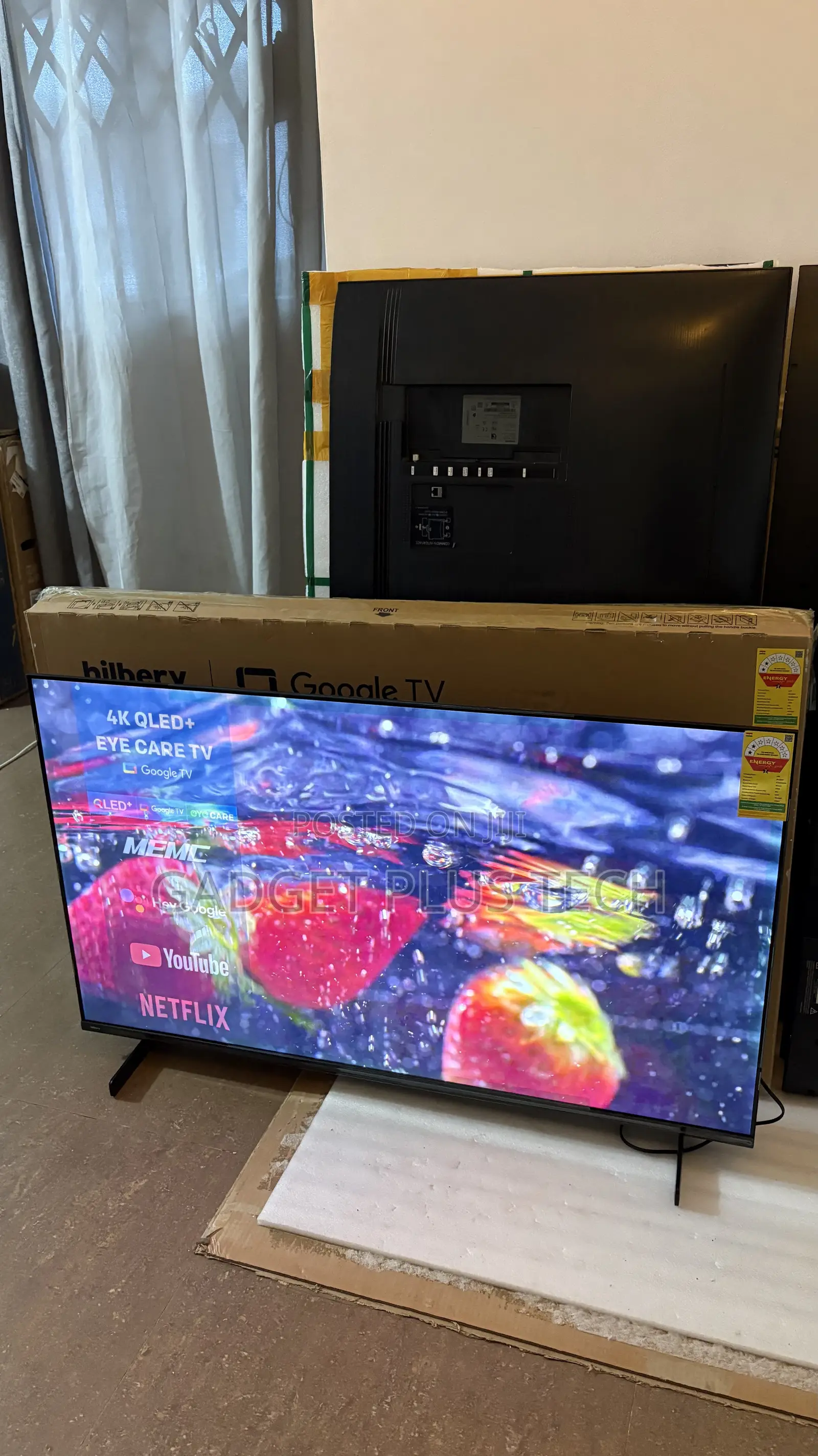 2026 50” Hilbery Qled+ Google Tv