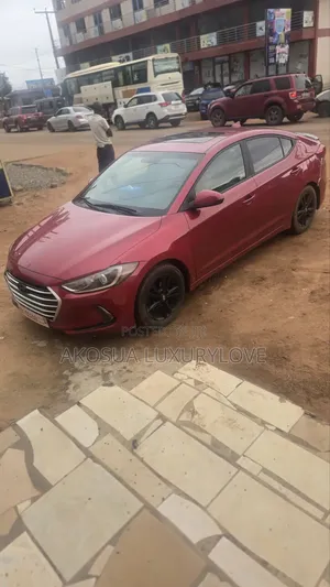 Hyundai Elantra 2017 Red