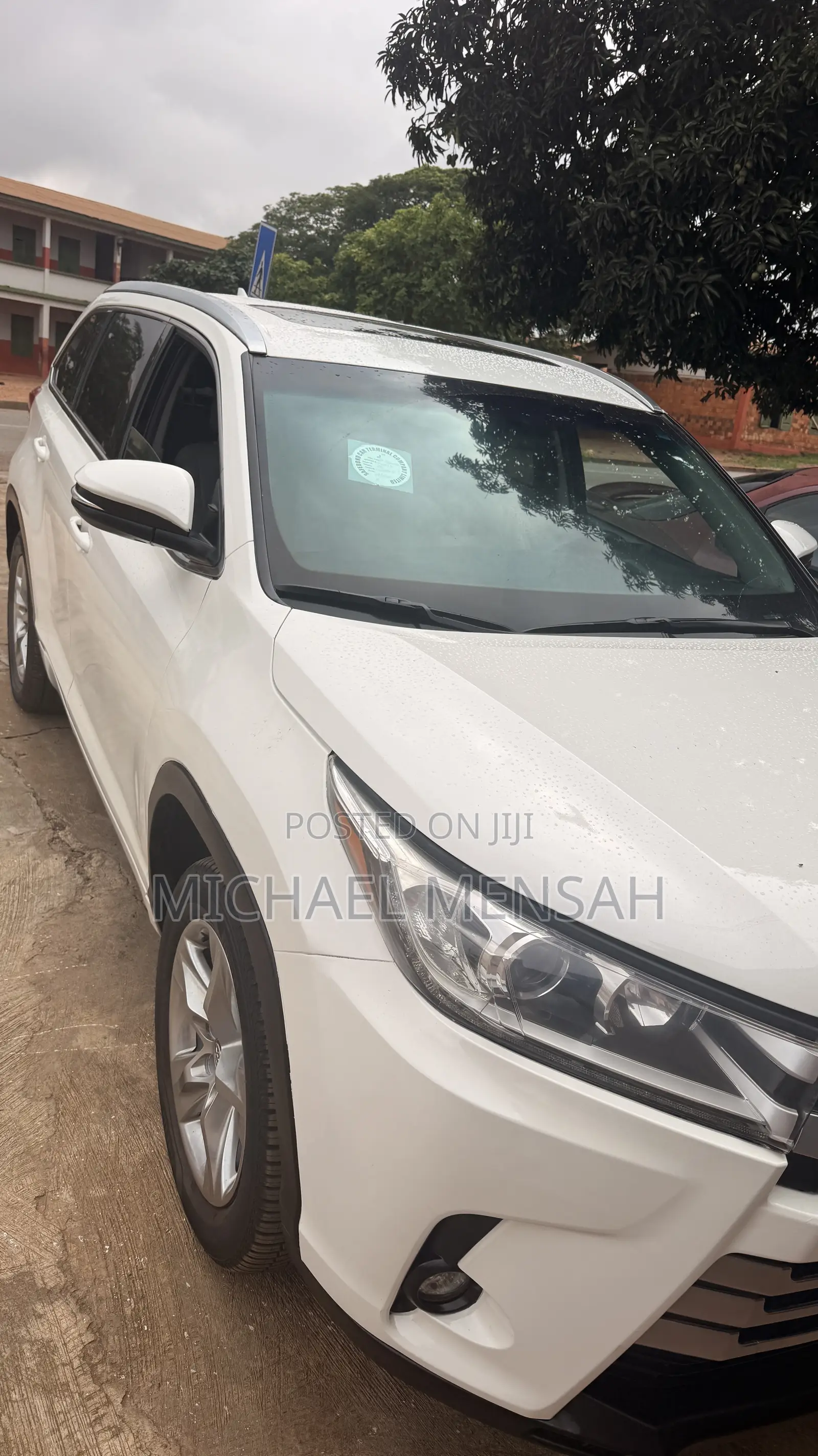 Toyota Highlander Limited 4x4 V6 (3.5L 6cyl 8A) 2017 White