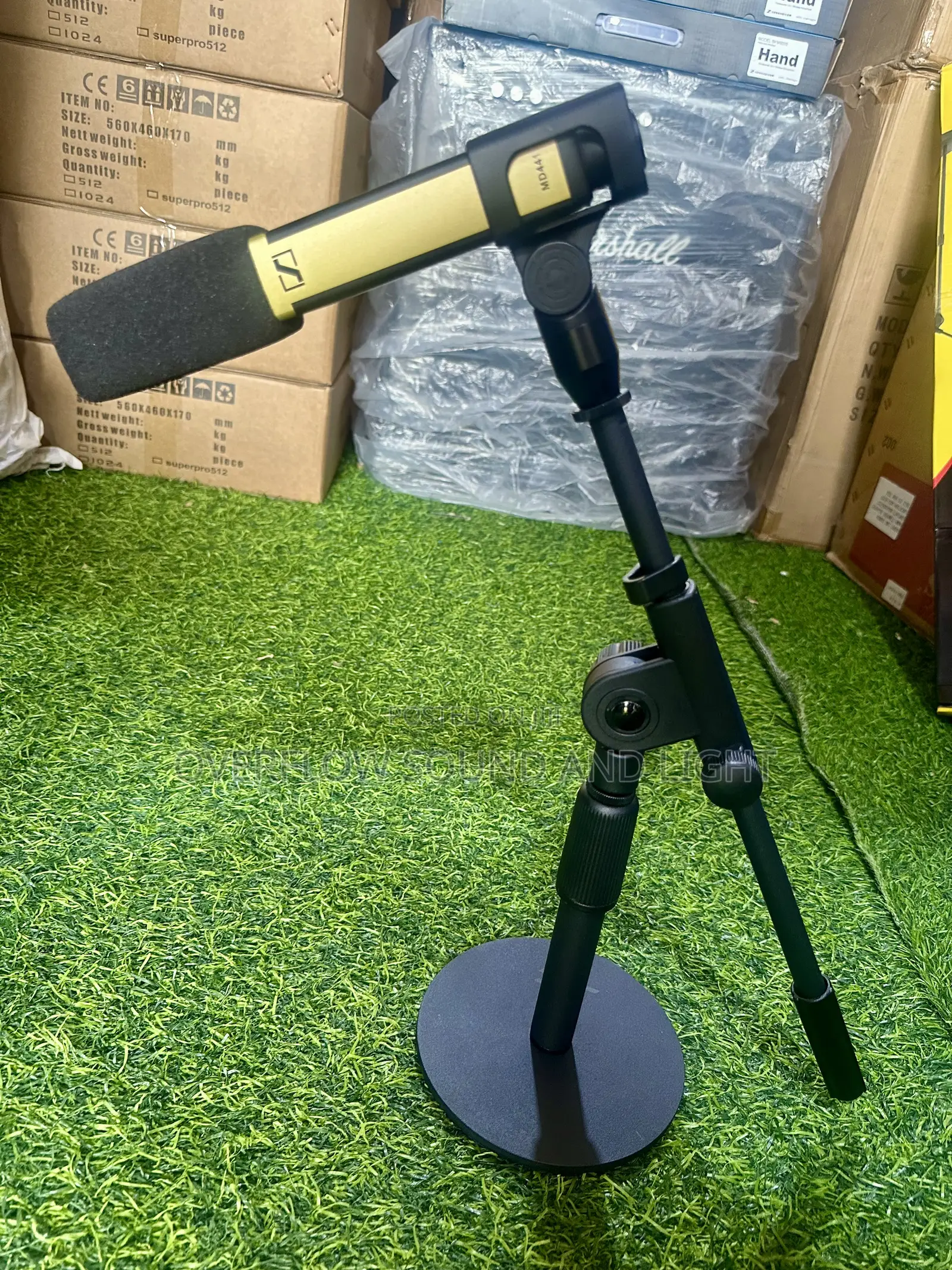 Stagg Desktop Microphone Boom Stand