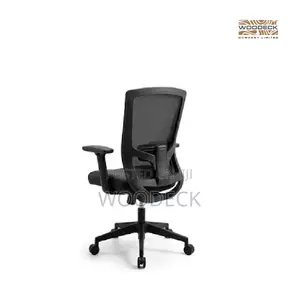 High-Back Ergonomic Premium Mesh Office Chair With Adjustable Headrest