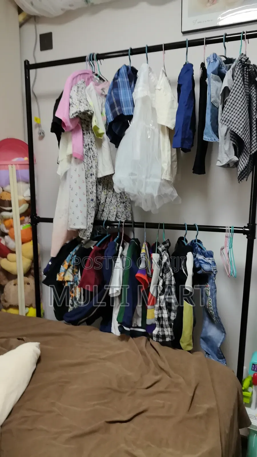 Clothing Rack Stand Floor Hanger