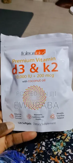 Premium Vitamin D3- With Coconut Oil