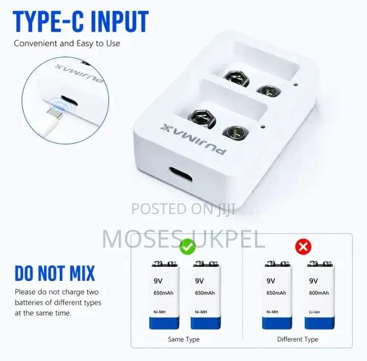 9v Two Slot Charger