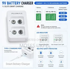 9v Two Slot Charger