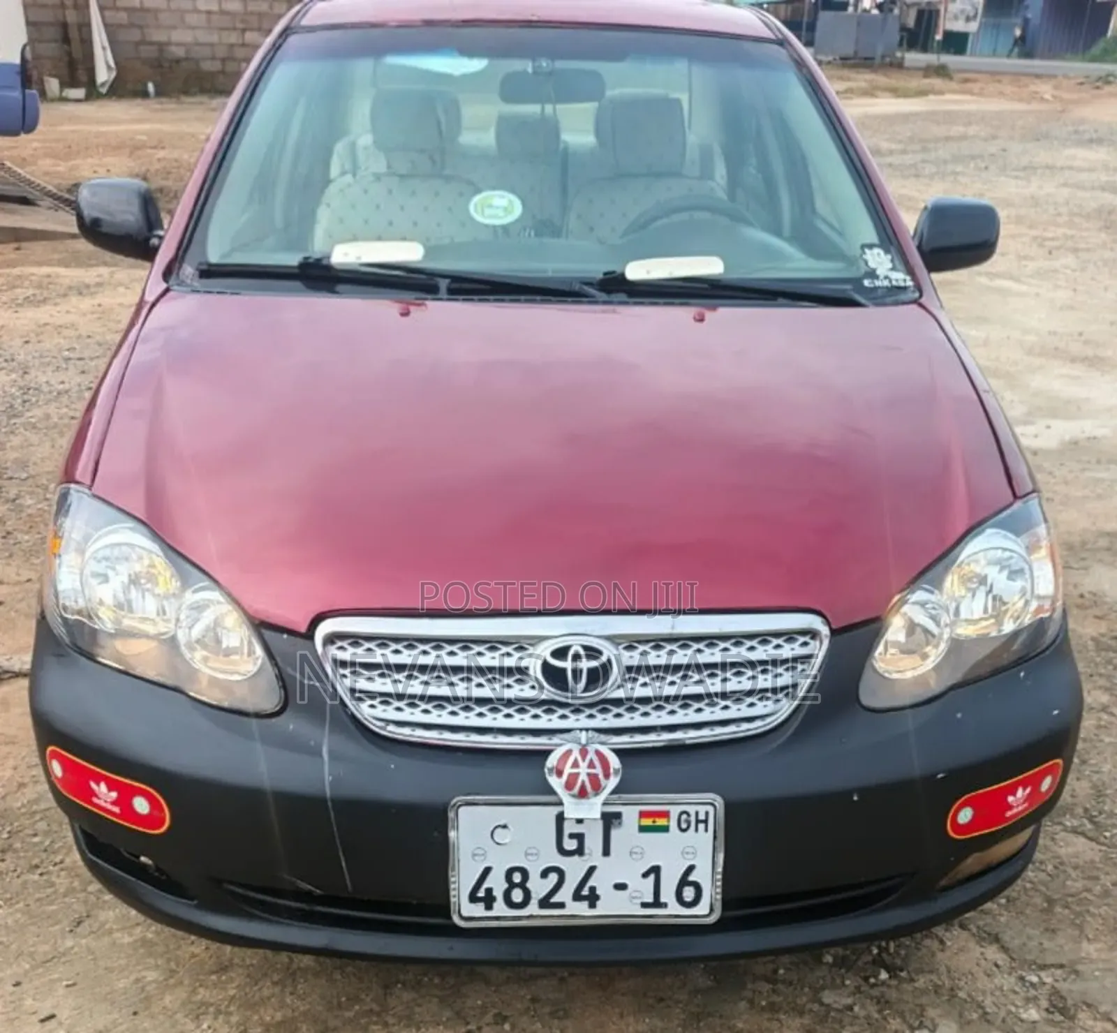 Toyota Corolla 2007 Red
