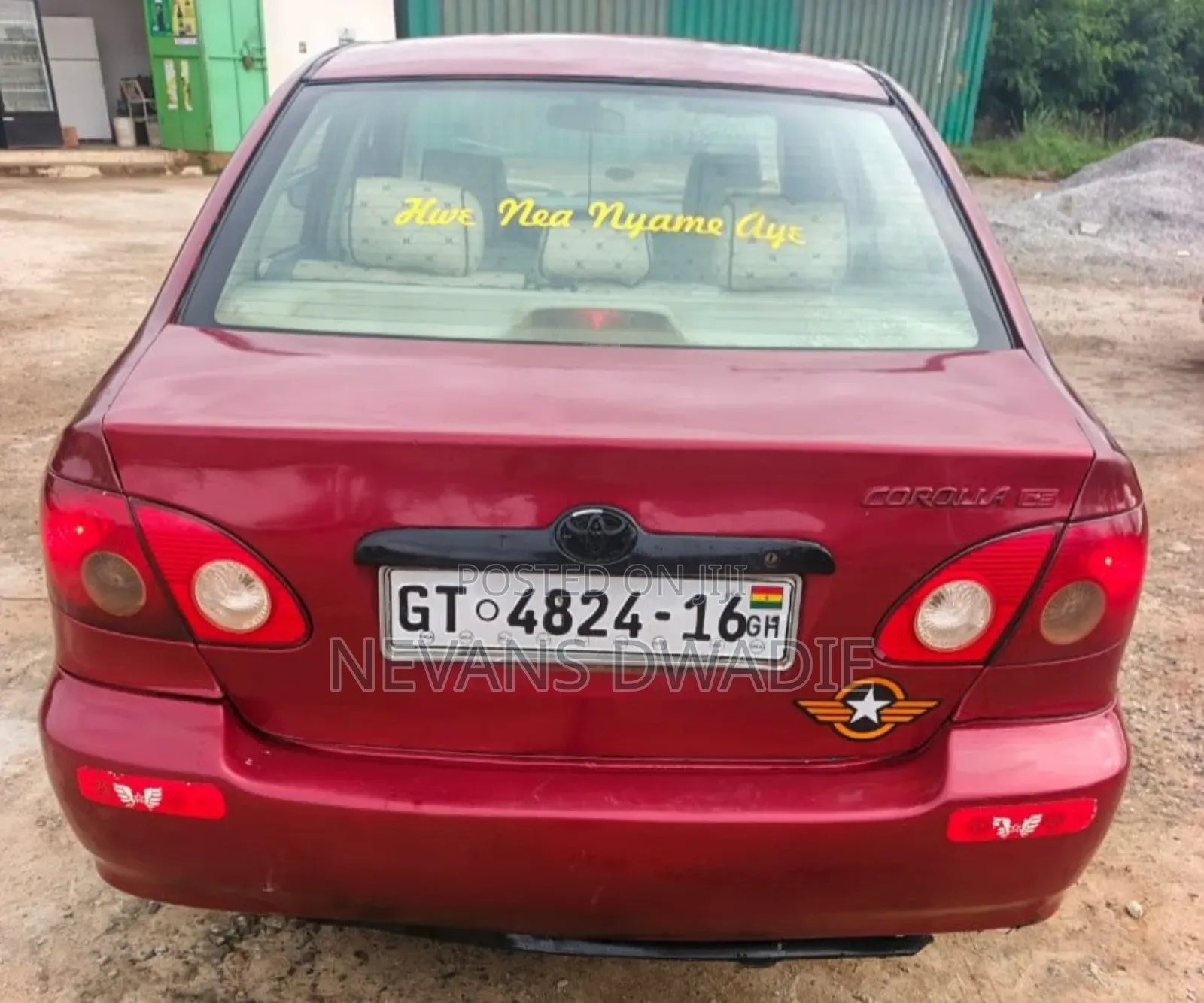 Toyota Corolla 2007 Red