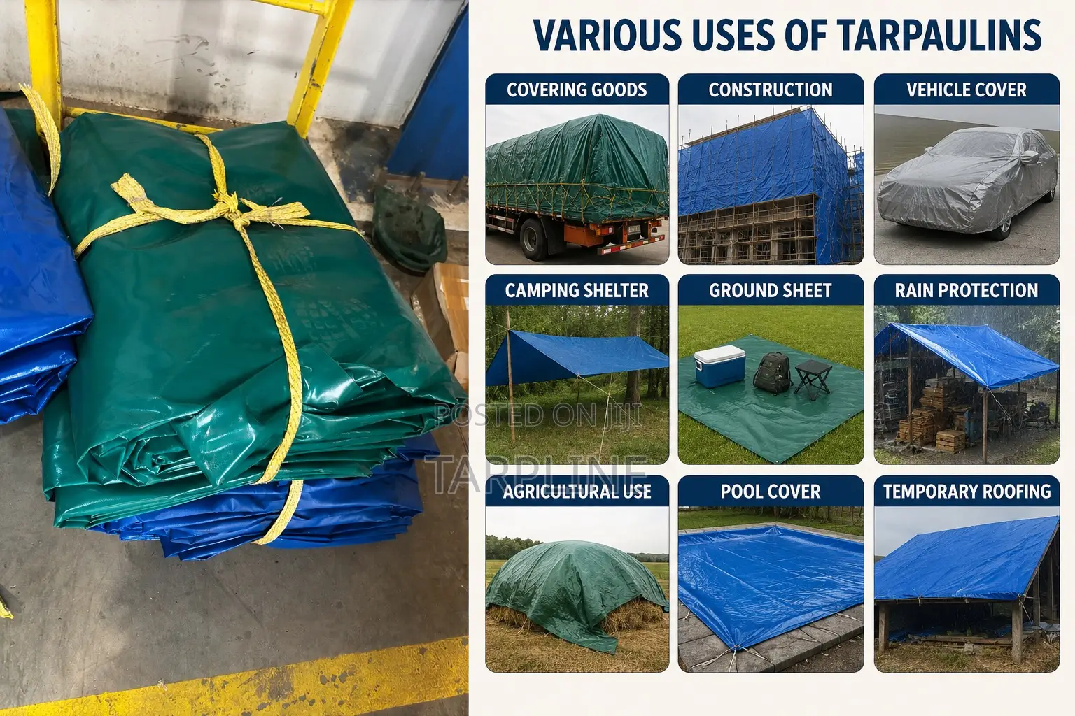 Pvc Tarpaulin For All Uses