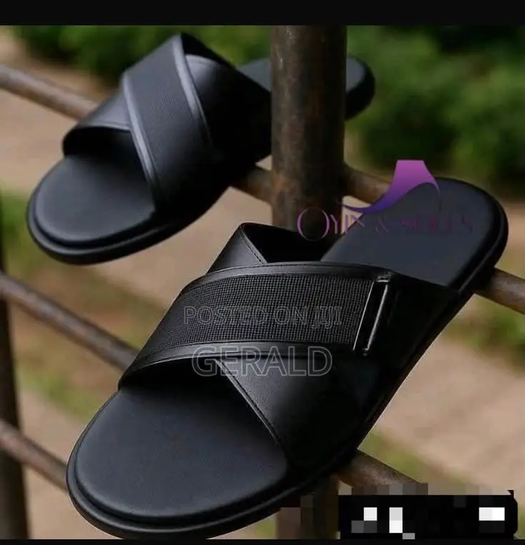 Casual Leather Slippers