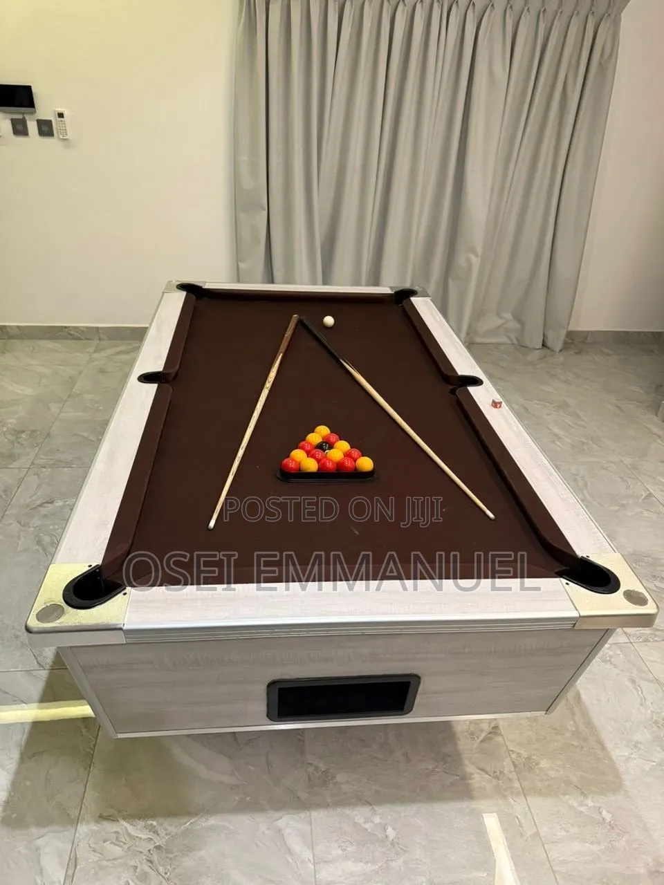 Marble Snooker Table