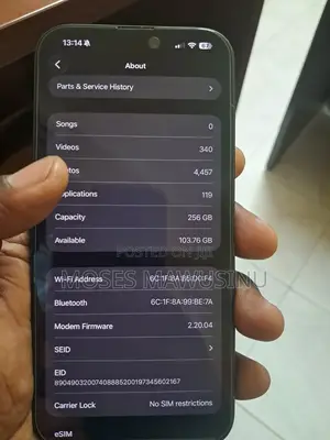Apple iPhone 15 Pro Max 256 GB Black