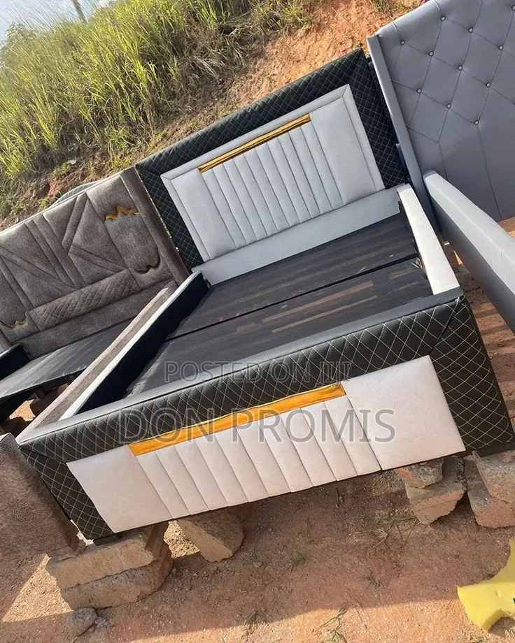 Leather Queen Size Bed Frame for Sale