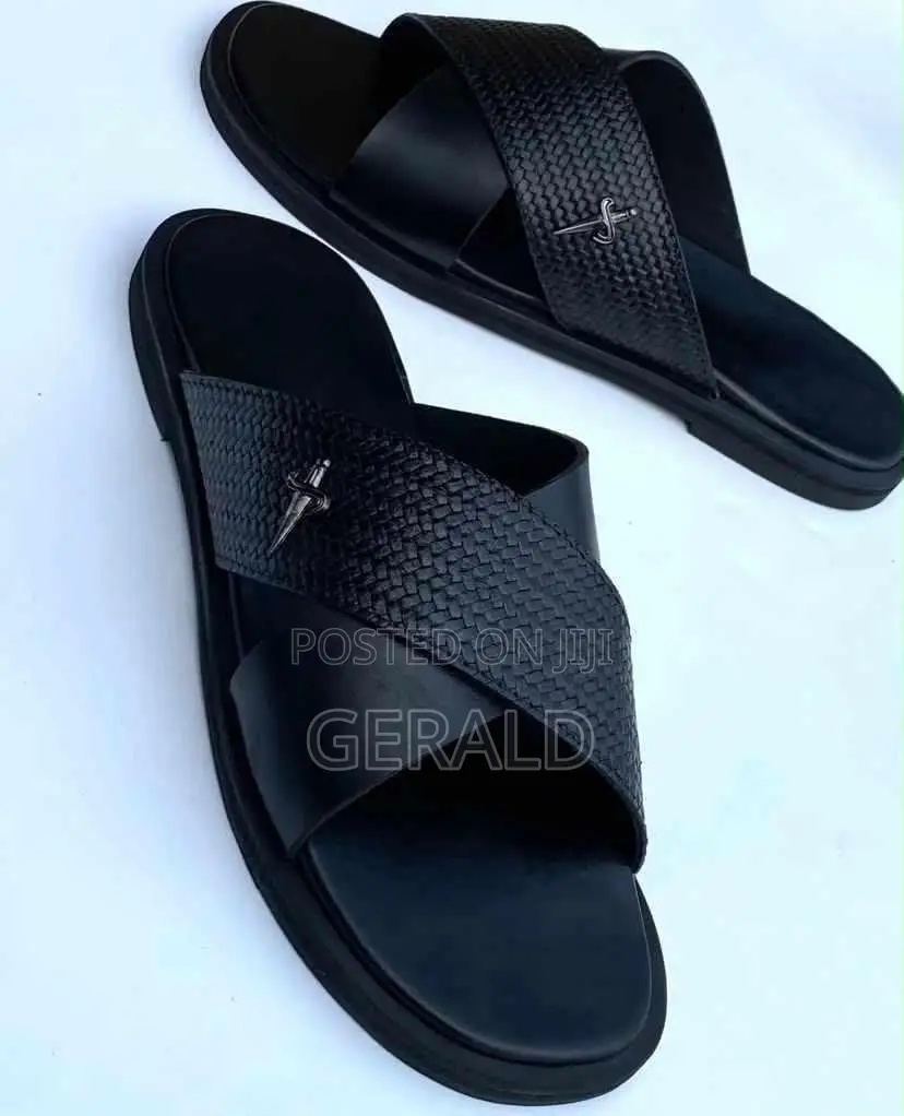 Casual Leather Slippers