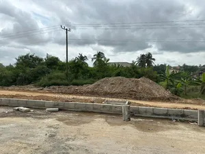 Two Plots for Sale at Amasaman on the Main Road