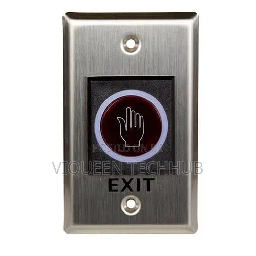 Zkteco Exit Button + Remote (No Touch)