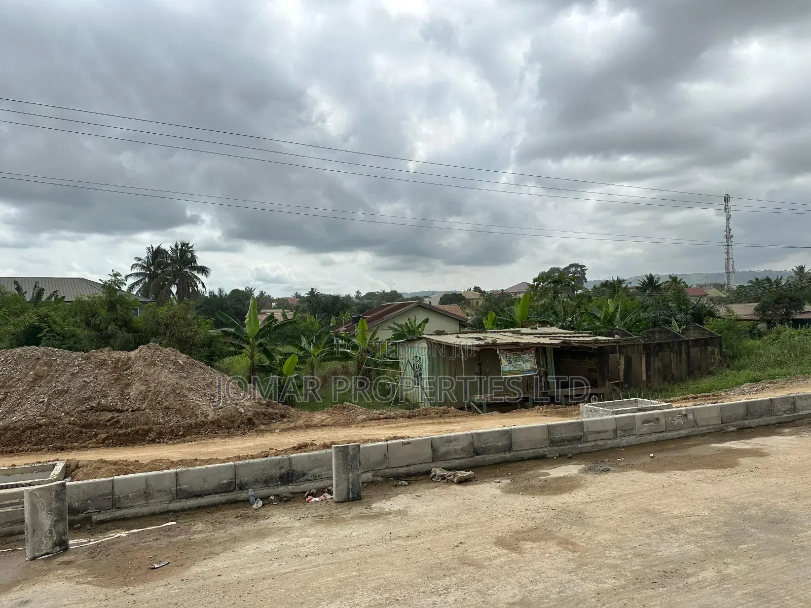 Two Plots for Sale at Amasaman on the Main Road