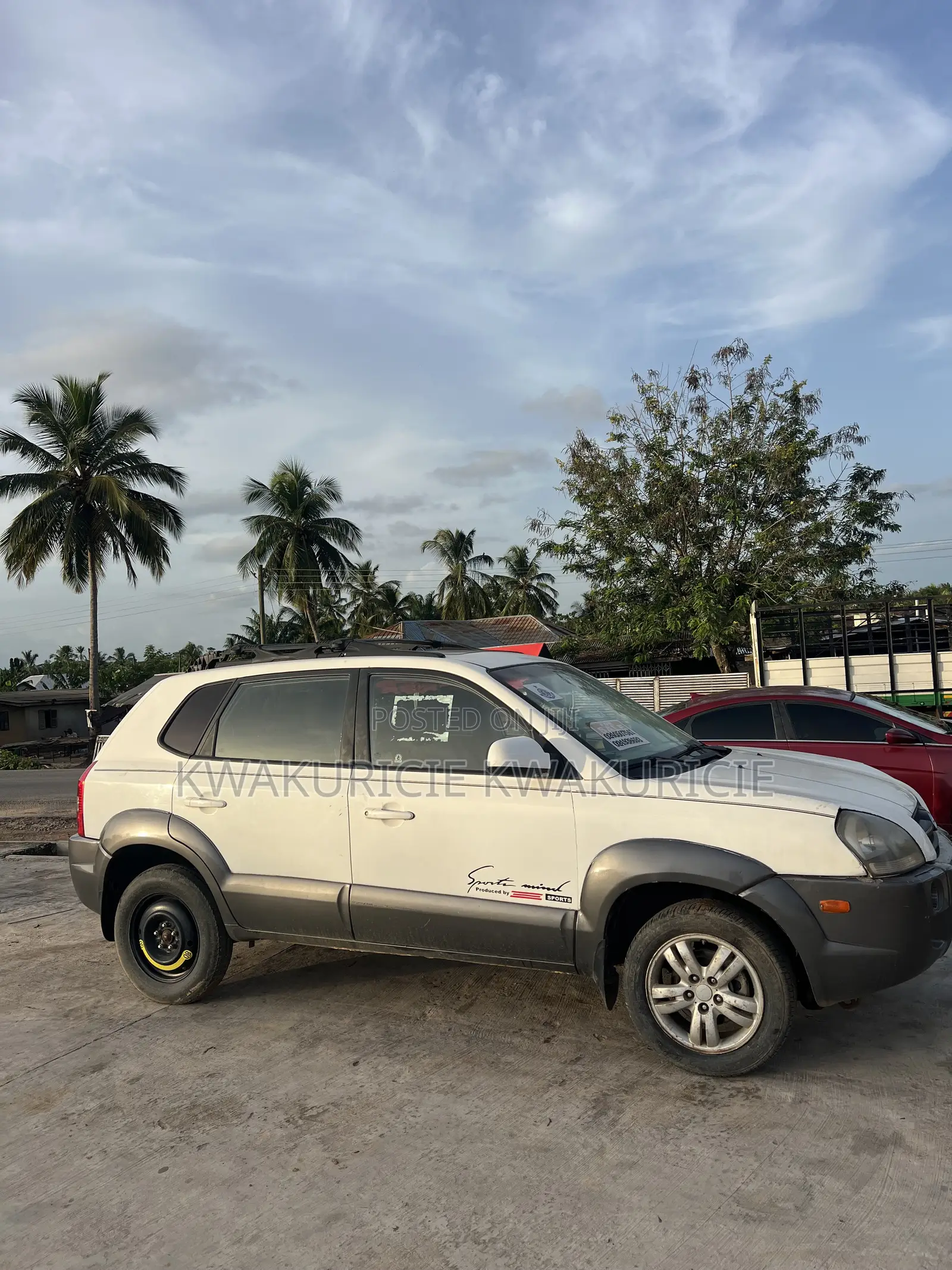 Hyundai Tucson Limited V6 FWD 2008 White