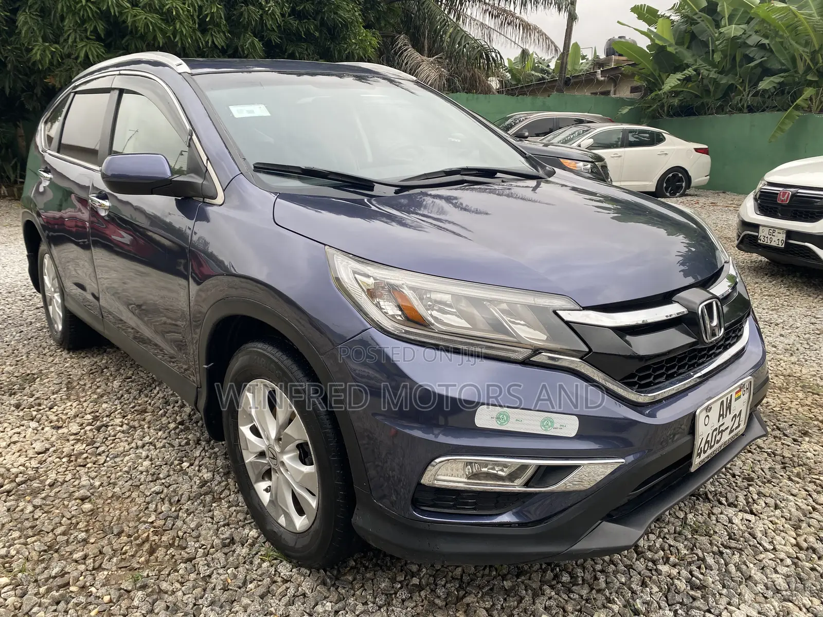 Honda CR-V EX 4dr SUV AWD (2.4L 4cyl 5A) 2013 Blue