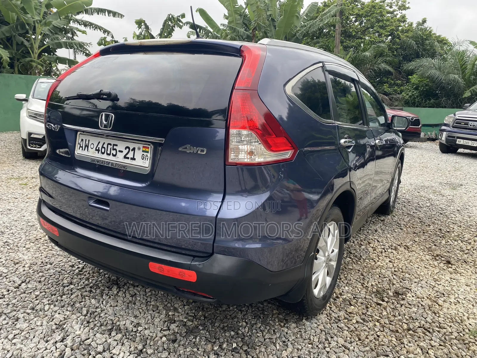 Honda CR-V EX 4dr SUV AWD (2.4L 4cyl 5A) 2013 Blue