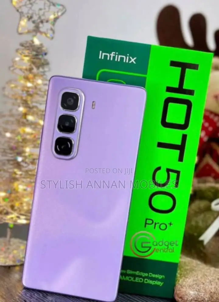 New Infinix Hot 50 Pro+ 4G 256 GB Black