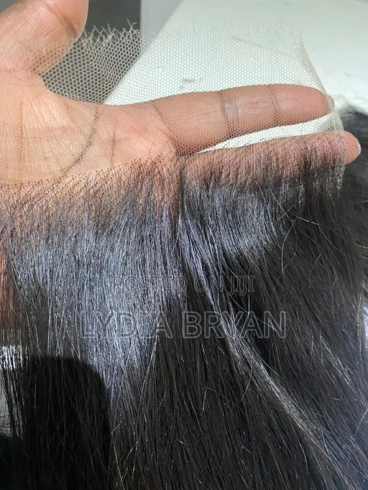 7 by 7 Bone Straight Hd Closure