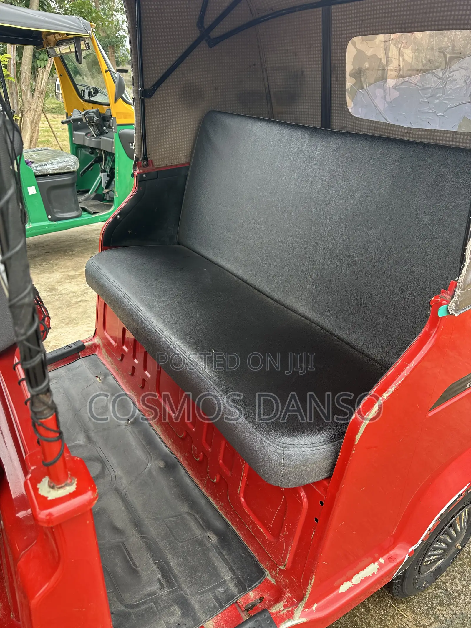 TVS King Deluxe Plus iTouch Start 2025 Red