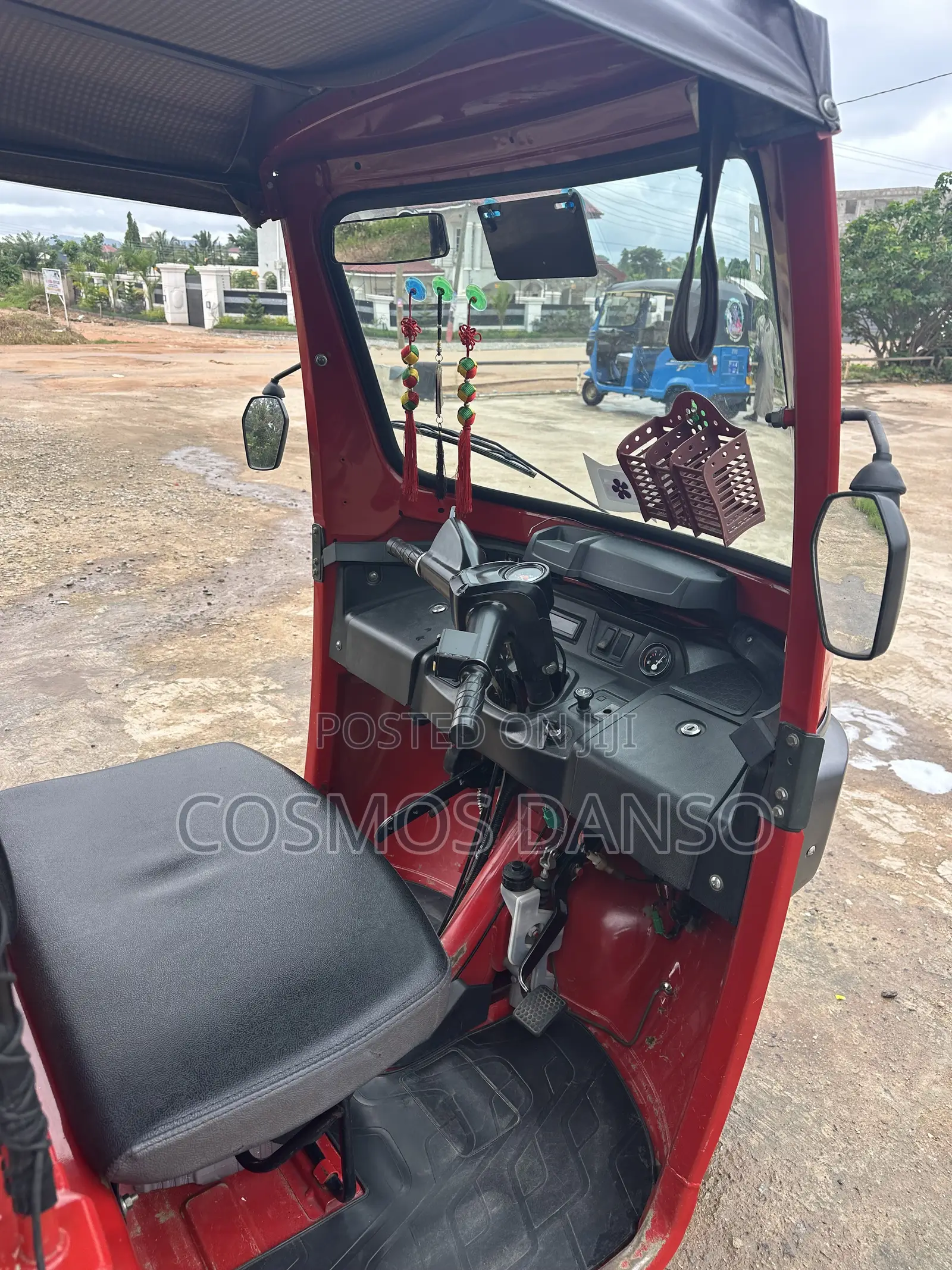 TVS King Deluxe Plus iTouch Start 2025 Red