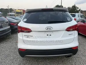 Hyundai Santa Fe GLS 4dr SUV AWD (3.3L 6cyl 6A) 2014 White